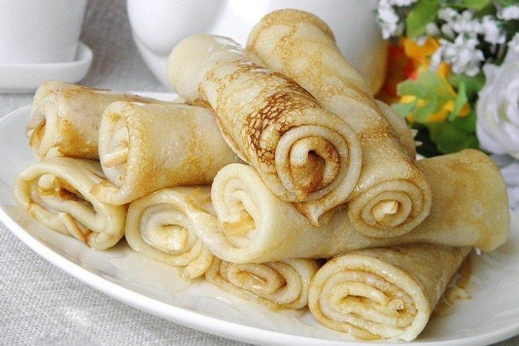 Crêpes vanille au lait