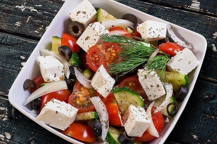 Recette de salade grecque classique