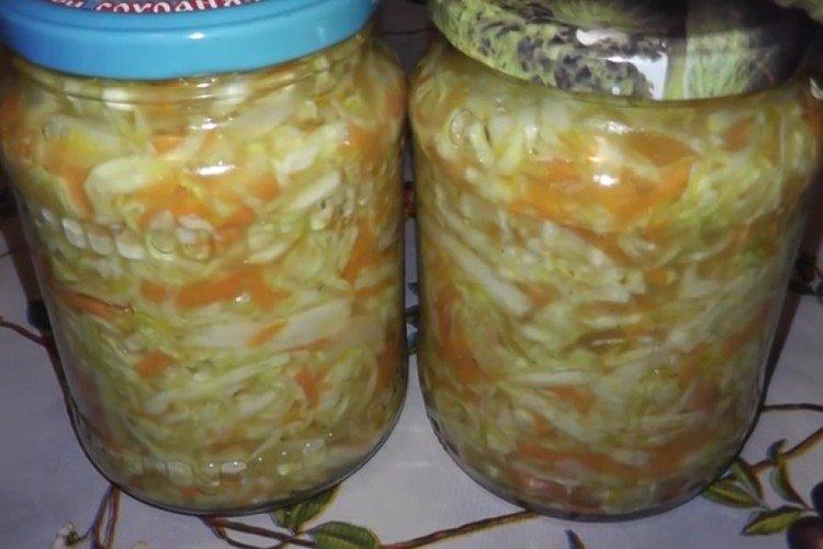 Salade de chou aux carottes