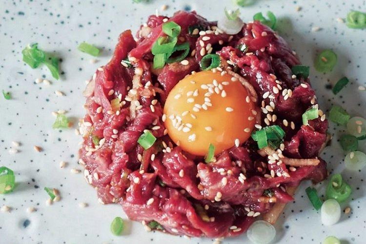 Tartare de boeuf coréen