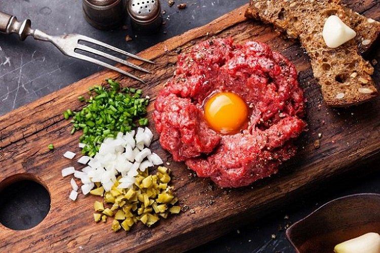 Tartare de boeuf maison