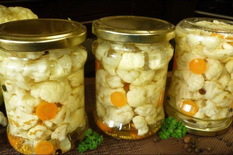 Récolte du chou-fleur pour l'hiver