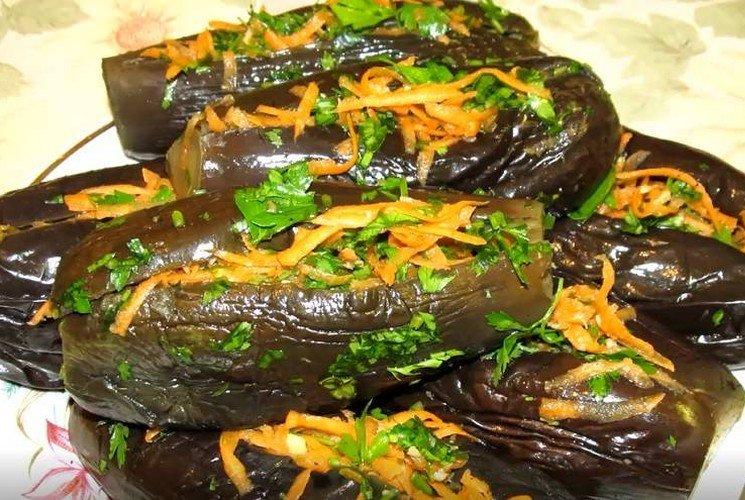 Aubergines farcies pour l'hiver
