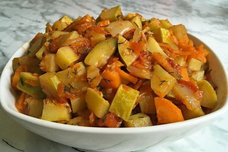 Sauté aux légumes et pommes de terre