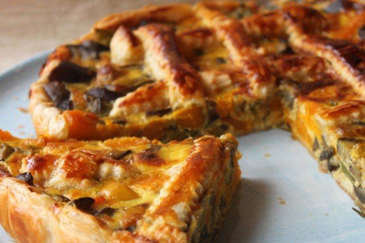 Tarte Gelée Aux Aubergines