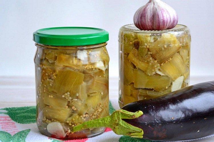 Caviar d'aubergines marinées