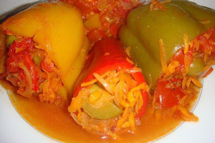 Poivrons farcis pour l'hiver