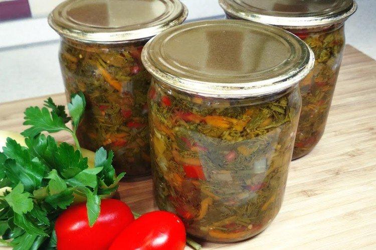 Vinaigrette aux poivrons pour l'hiver