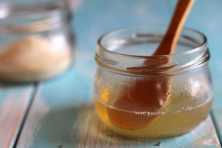 Masque de stratification à la gélatine