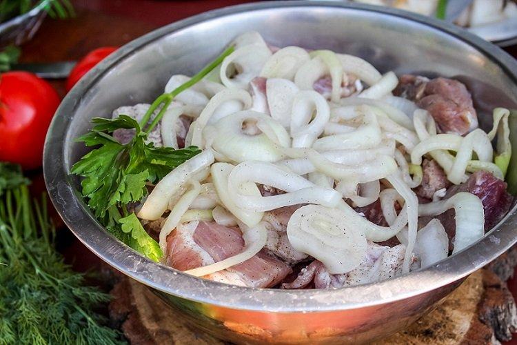 Marinade d'oignons au vinaigre