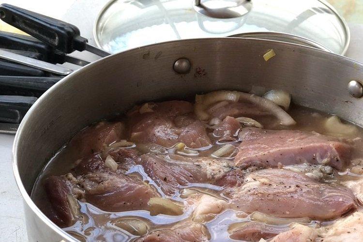 Marinade arménienne pour brochette de porc
