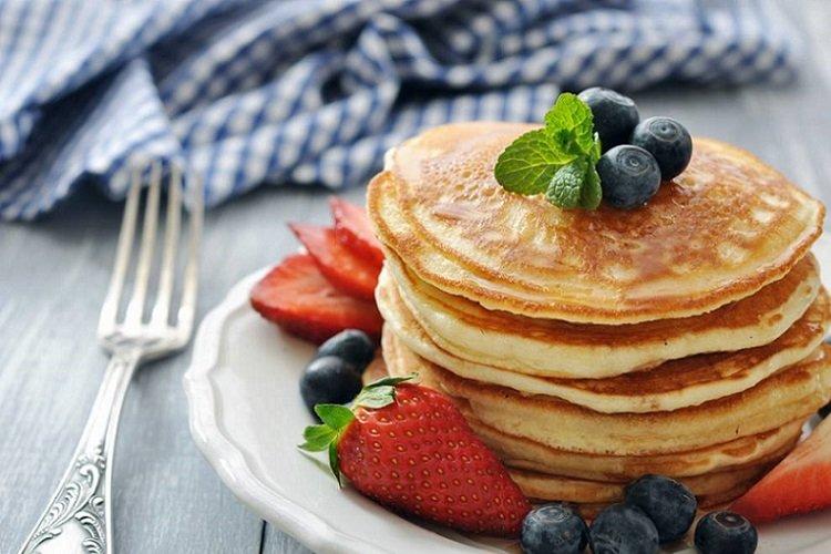 Crêpes à la crème sure