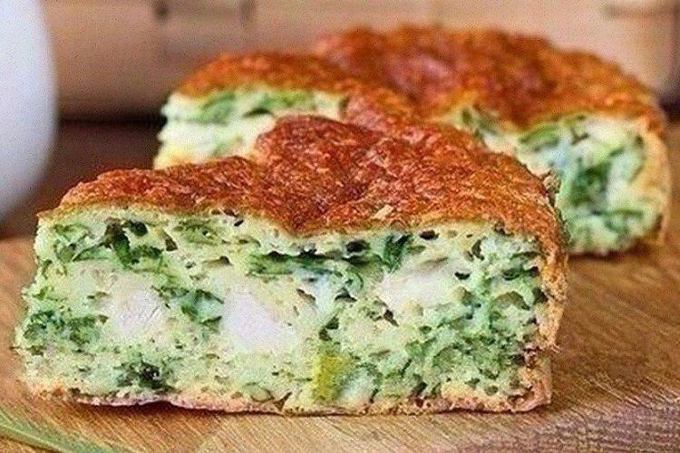 Tarte au kéfir aux œufs et aux épinards