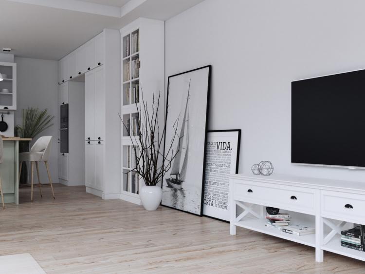 Galanthus : Aménagement cuisine-salon