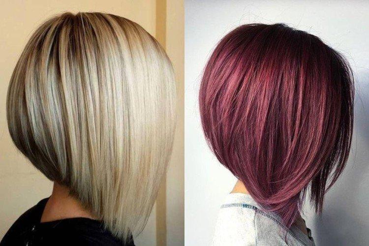 Bob gradué avec allongement pour cheveux mi-longs