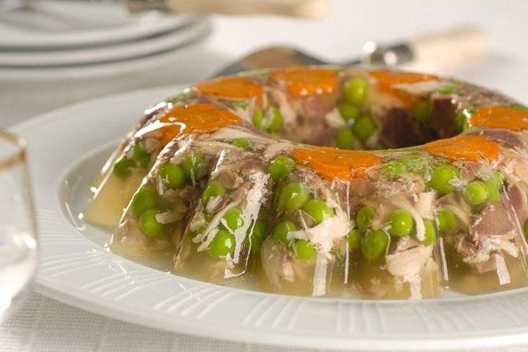 Aspic de poulet aux abats - recettes