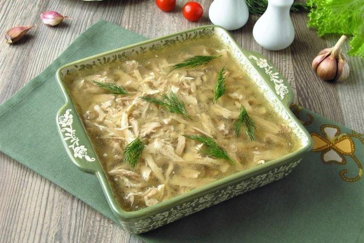 Aspic de filet de poulet - recettes