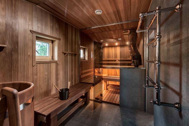 Intérieur du bain et du sauna - photo
