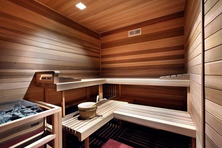 Intérieur du bain et du sauna - photo