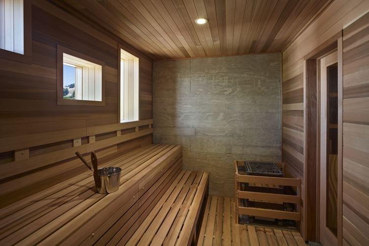 Intérieur du bain et du sauna - photo
