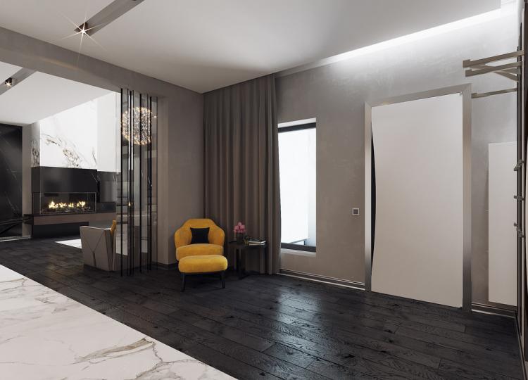 Intérieur de maison pour un jeune couple