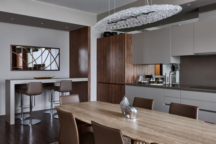 Intérieur d'un appartement pour acteurs de cinéma, Moscou