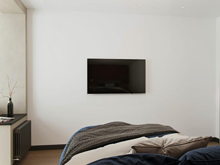 Intérieur d'appartement pour un jeune homme