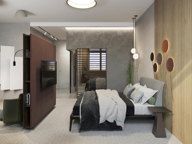 Intérieur d'appartement pour une jeune famille