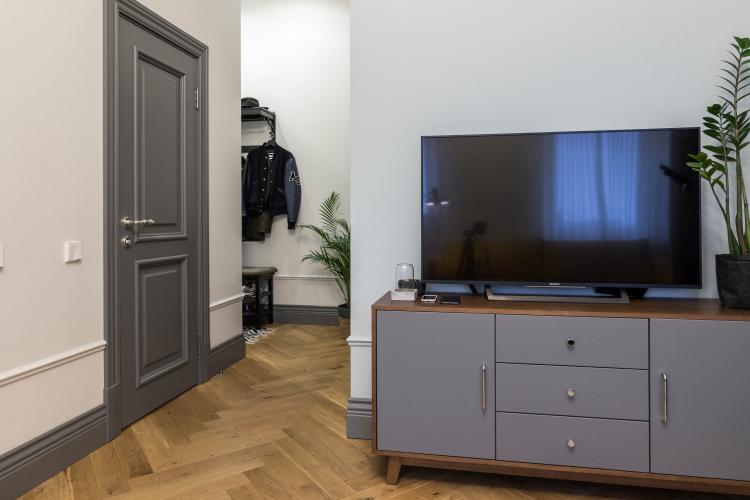 Intérieur d'un appartement sur le remblai de Mytninskaya