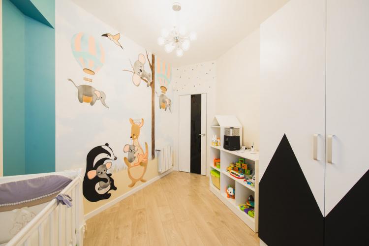 Intérieur d'un appartement en Crimée, 77 m²