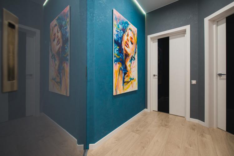Intérieur d'un appartement en Crimée, 77 m²