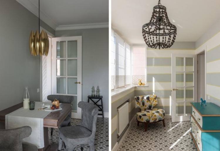 L'intérieur d'un appartement dans la région de Moscou