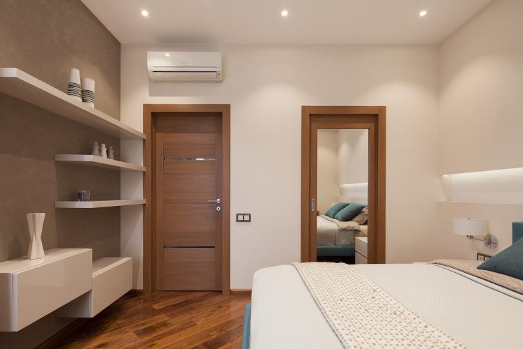 Intérieur d'un appartement dans le complexe résidentiel Mirax Park, Moscou