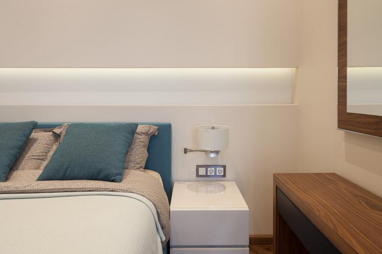 Intérieur d'un appartement dans le complexe résidentiel Mirax Park, Moscou