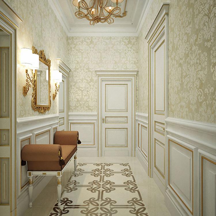 Style italien à l'intérieur de l'appartement