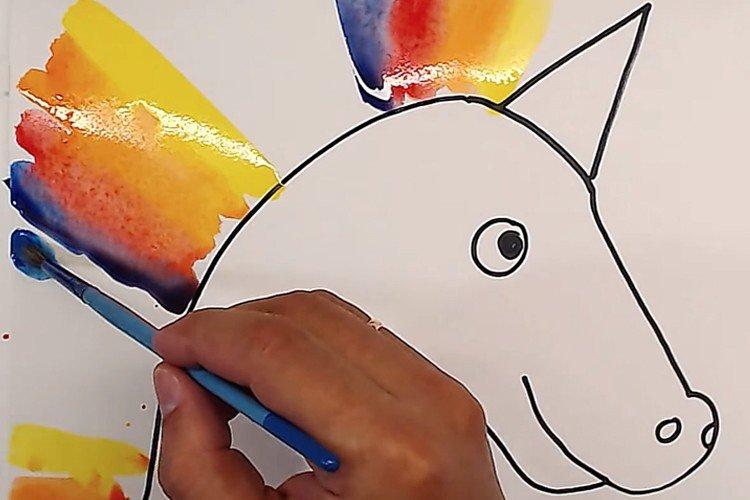 Comment dessiner une licorne pour les plus petits
