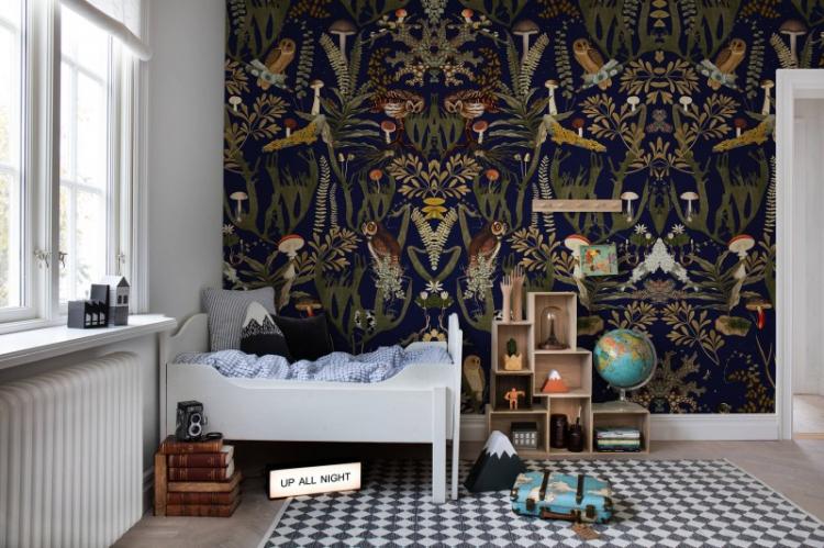 Comment choisir du papier peint pour les meubles d'une chambre d'enfant