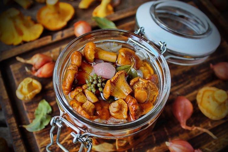 Comment mariner les girolles