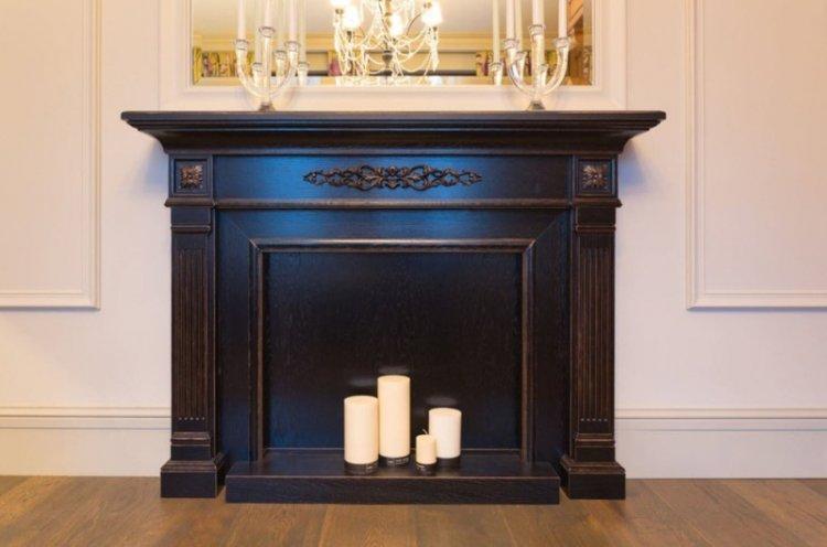 Fausse cheminée à faire soi-même en bois