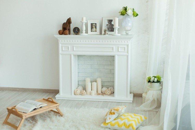 Fausse cheminée de vos propres mains - photo