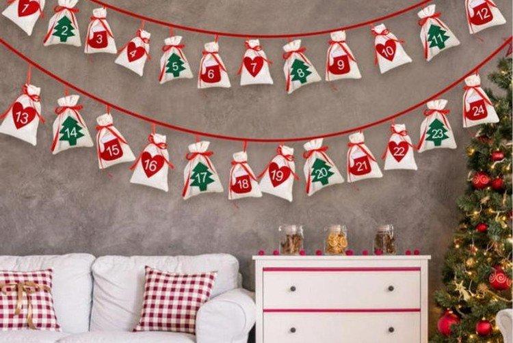 Guirlandes de Noël - Comment décorer une chambre de bébé pour le nouvel an 2021