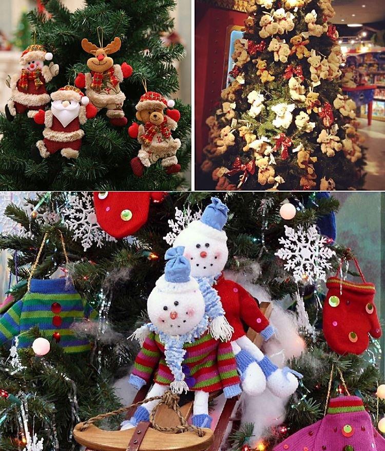 Peluches - Comment décorer un arbre de Noël pour le nouvel an 2021