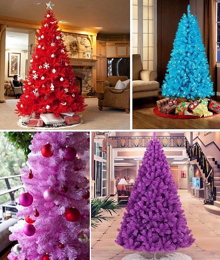 Sapin de Noël coloré - Comment décorer un sapin de Noël pour le nouvel an 2021