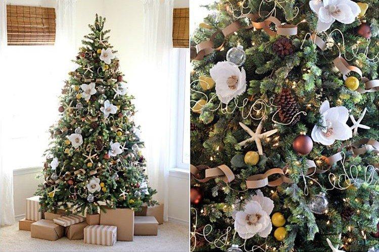 Comment décorer un sapin de Noël pour le Nouvel An 2021 - photos et idées