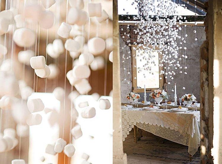 Neige artificielle - Comment décorer une pièce pour le nouvel an