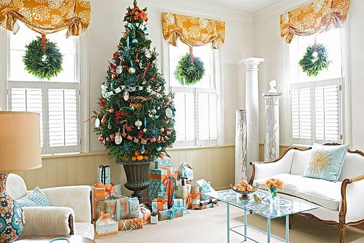 Comment décorer une pièce pour le Nouvel An - photos et idées