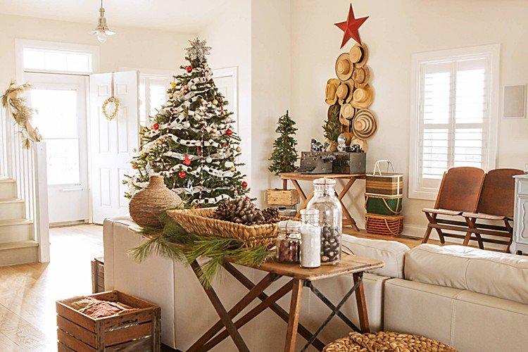 Comment décorer une pièce pour le Nouvel An - photos et idées