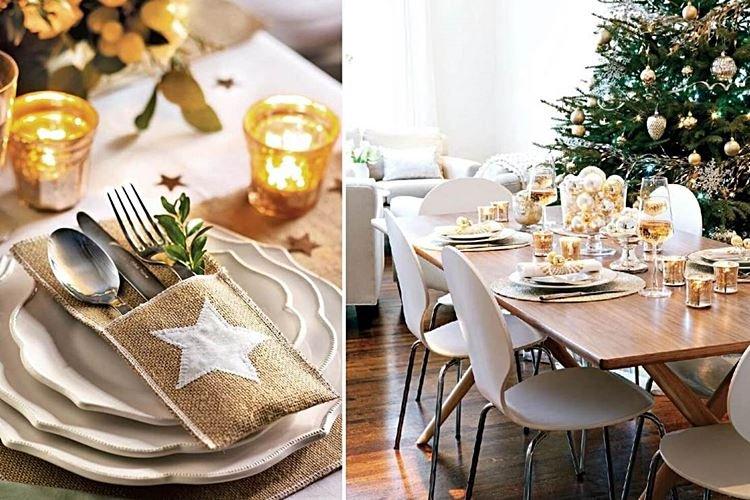 Comment décorer une table pour le Nouvel An 2021 - photos et idées