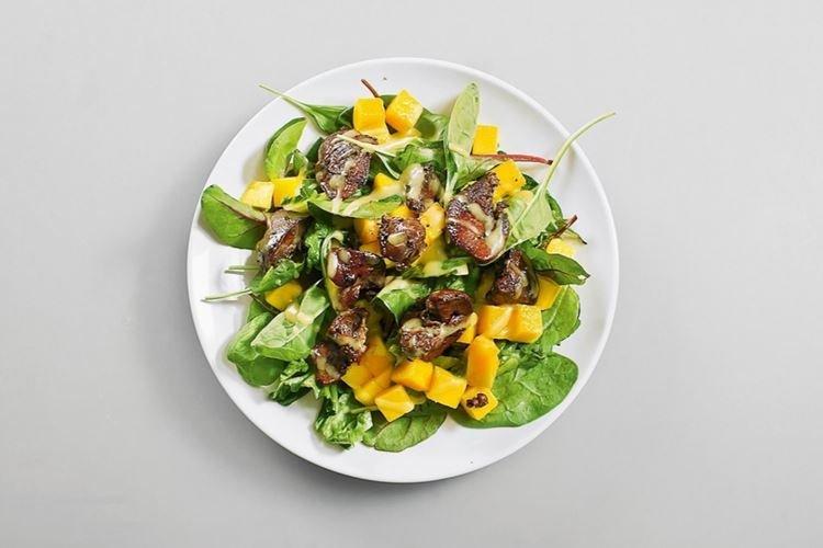 Salade tiède de mangue - Comment faire cuire le foie de poulet