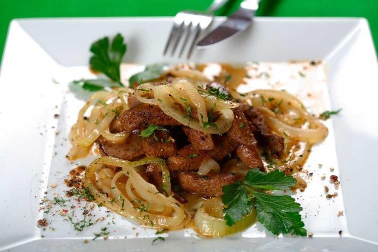 Foie de poulet aux oignons au miel - Comment faire cuire le foie de poulet